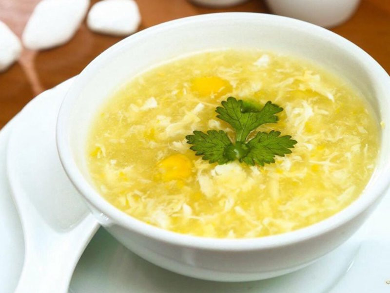 cháo trứng cho bé