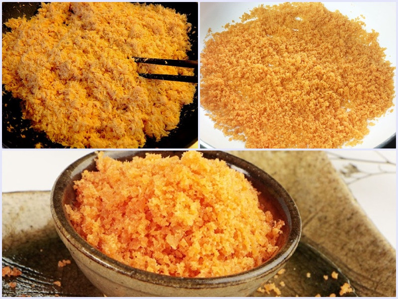 cách làm ruốc cho bé ăn dặm