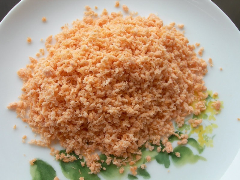 cách làm ruốc cho bé ăn dặm