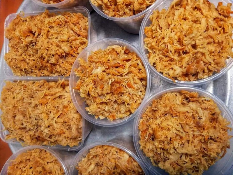 cách làm ruốc cho bé ăn dặm