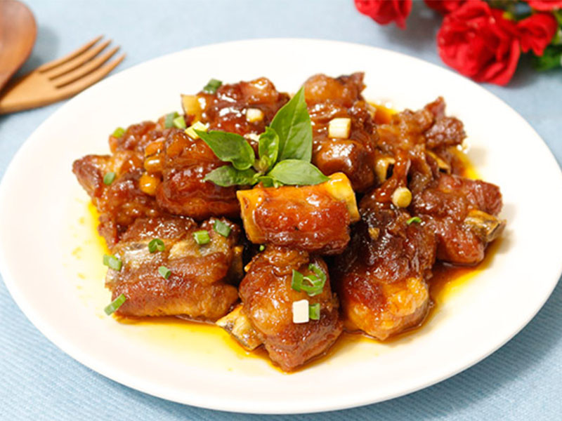 sườn kho