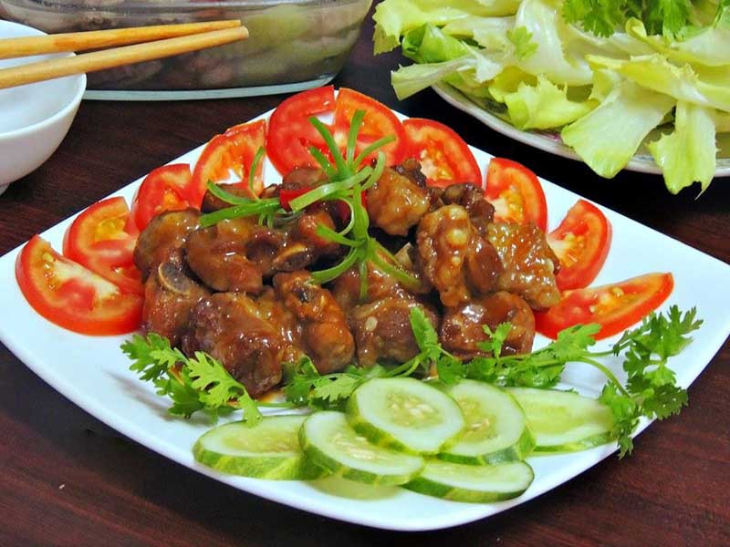 sườn sốt me