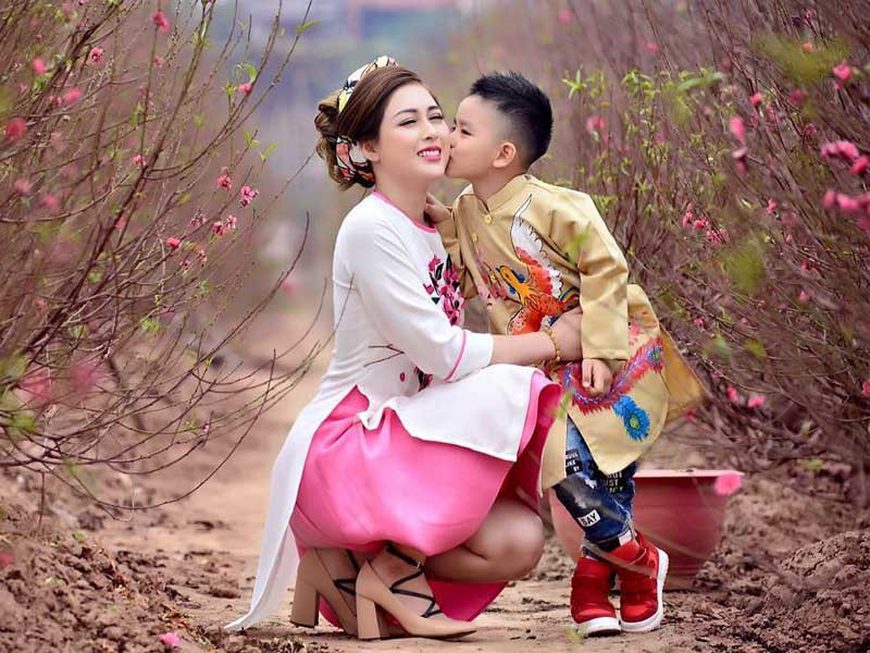 cách chọn áo dài cho trẻ