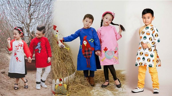 áo dài cách tân trẻ em