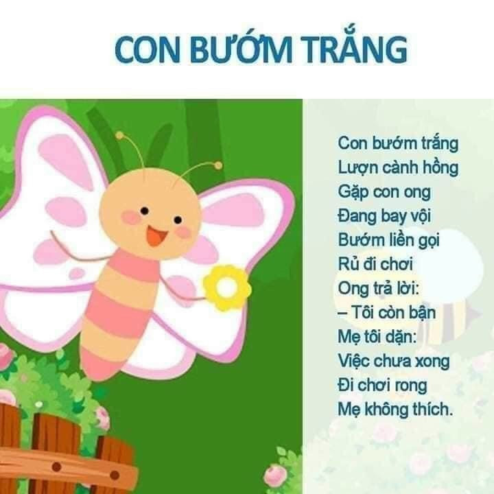 dạy trẻ tập nói bằng thơ