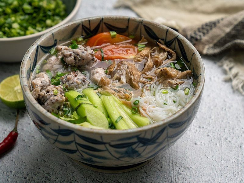 bún sườn