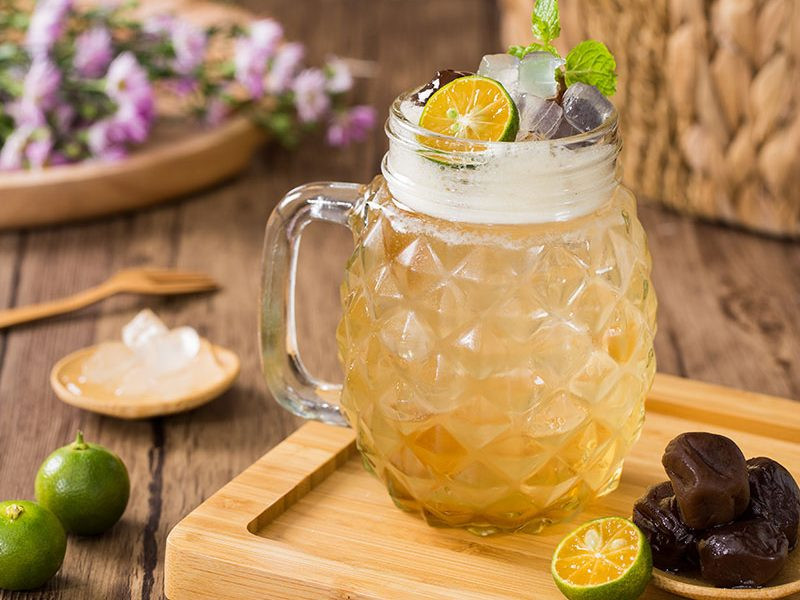 cách pha trà tắc