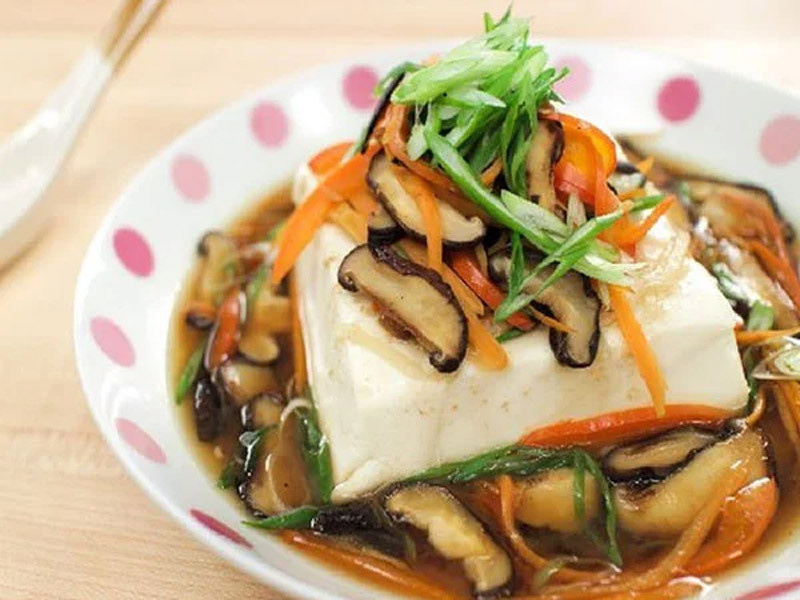 thực đơn chay cho bé