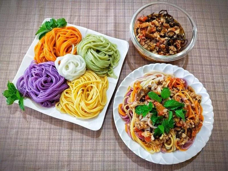 cách nấu mỳ cho bé ăn dặm
