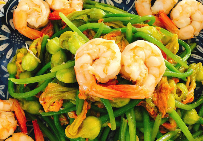nấu rau xào
