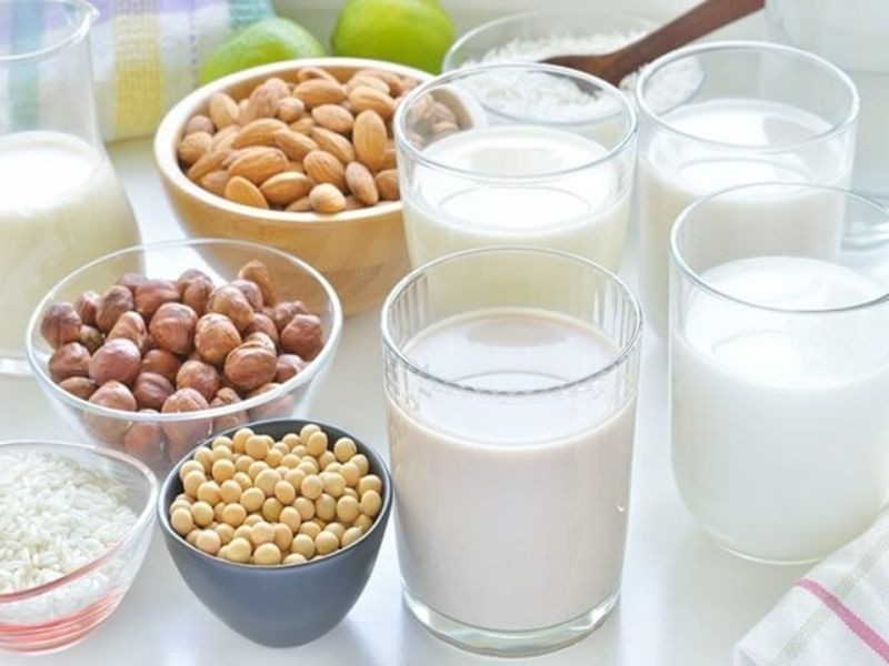 cách nấu sữa hạt cho bé