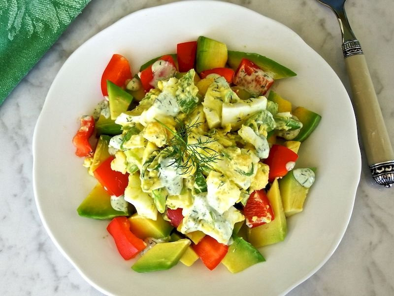 salad bơ