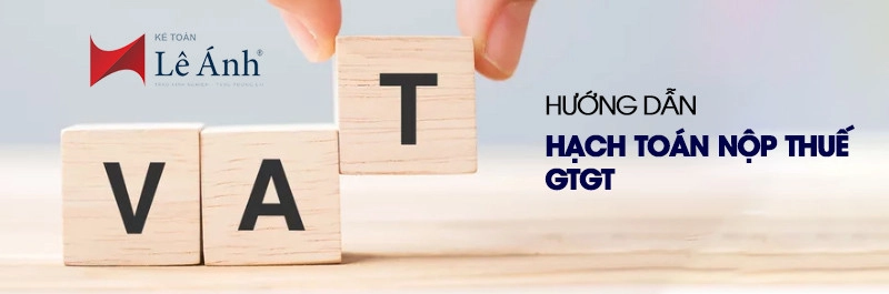 Hạch toán nộp thuế GTGT