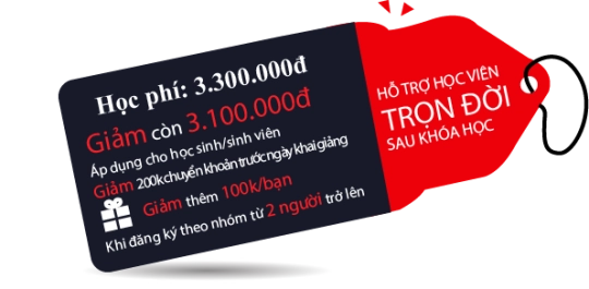 Học phí khóa học hành chính nhân sự online