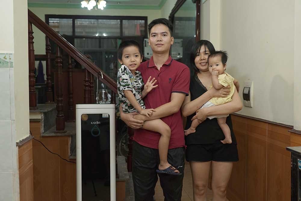 Hình ảnh khách hàng mua Máy lọc nước karofi optimus o i129 a