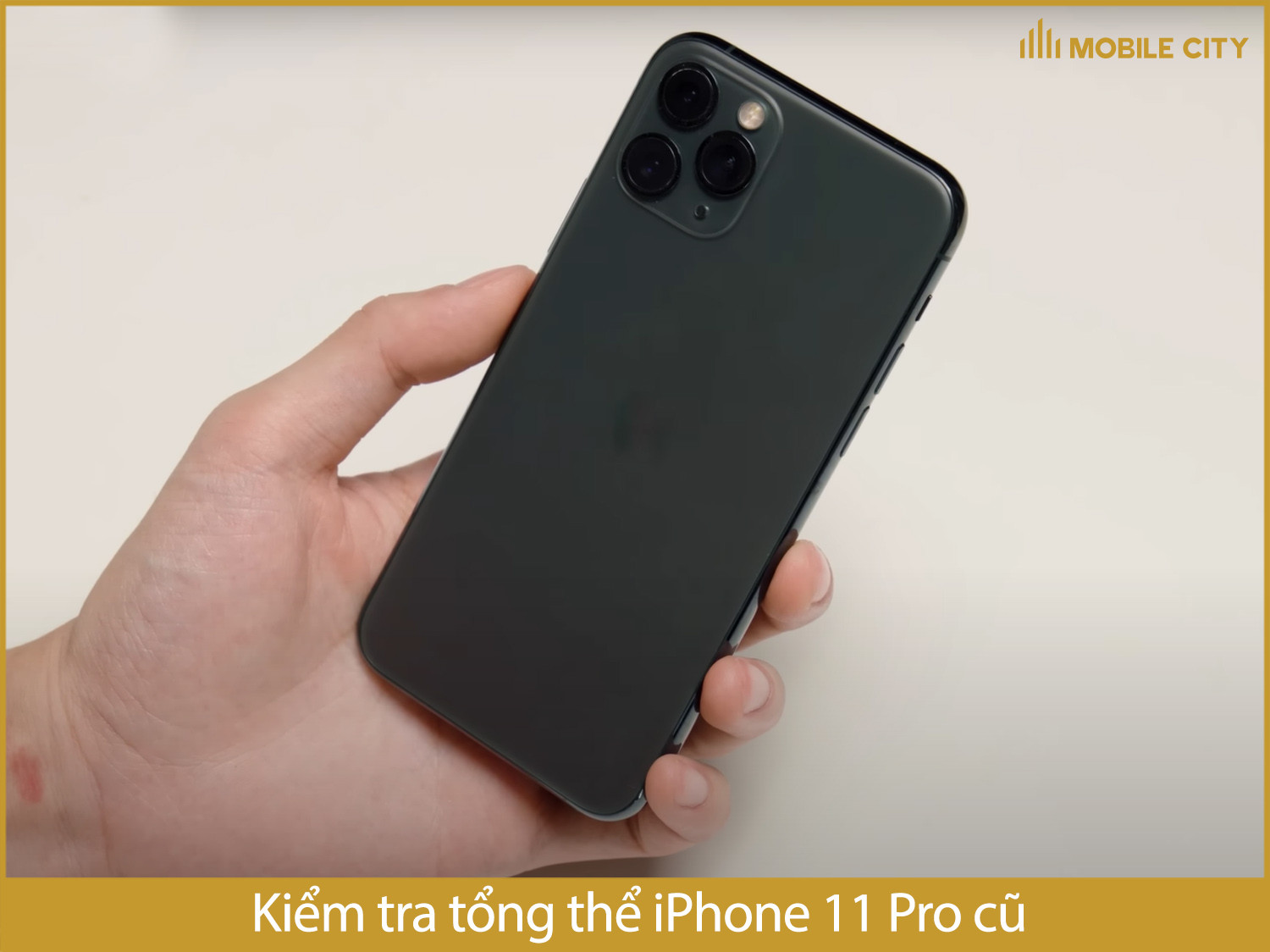 Kiểm tra tổng thể iPhone 11 Pro cũ