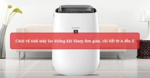 huong-dan-ve-sinh-may-loc-khong-khi-sharp