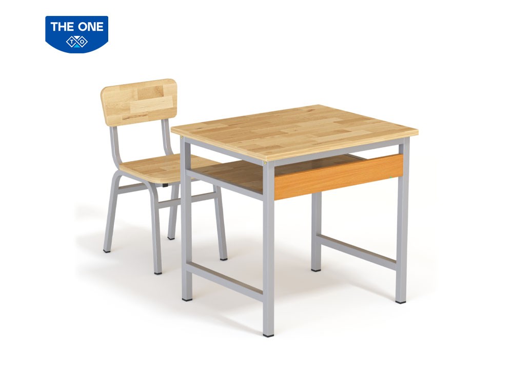 Bàn học sinh gỗ tự nhiên THE ONE BHS116-6G / BHS116-7G