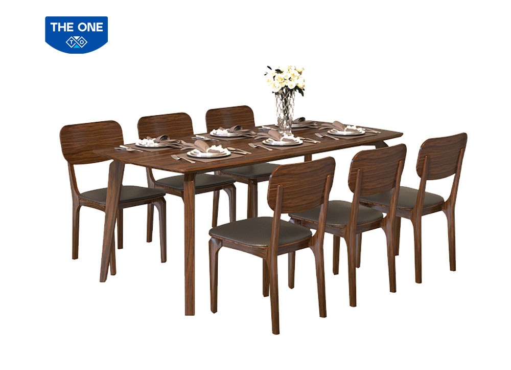Bàn ghế ăn cao cấp THE ONE BA504A-B - GA504