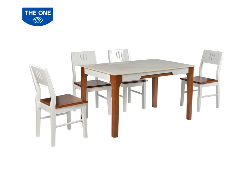 Bàn ghế ăn cao cấp THE ONE HGB67A-B - HGG67
