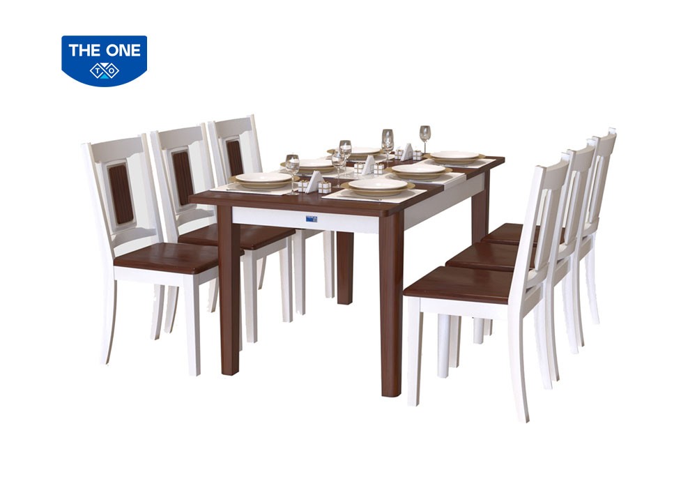 Bàn ghế ăn cao cấp THE ONE HGB71A-BN4 - HGG71