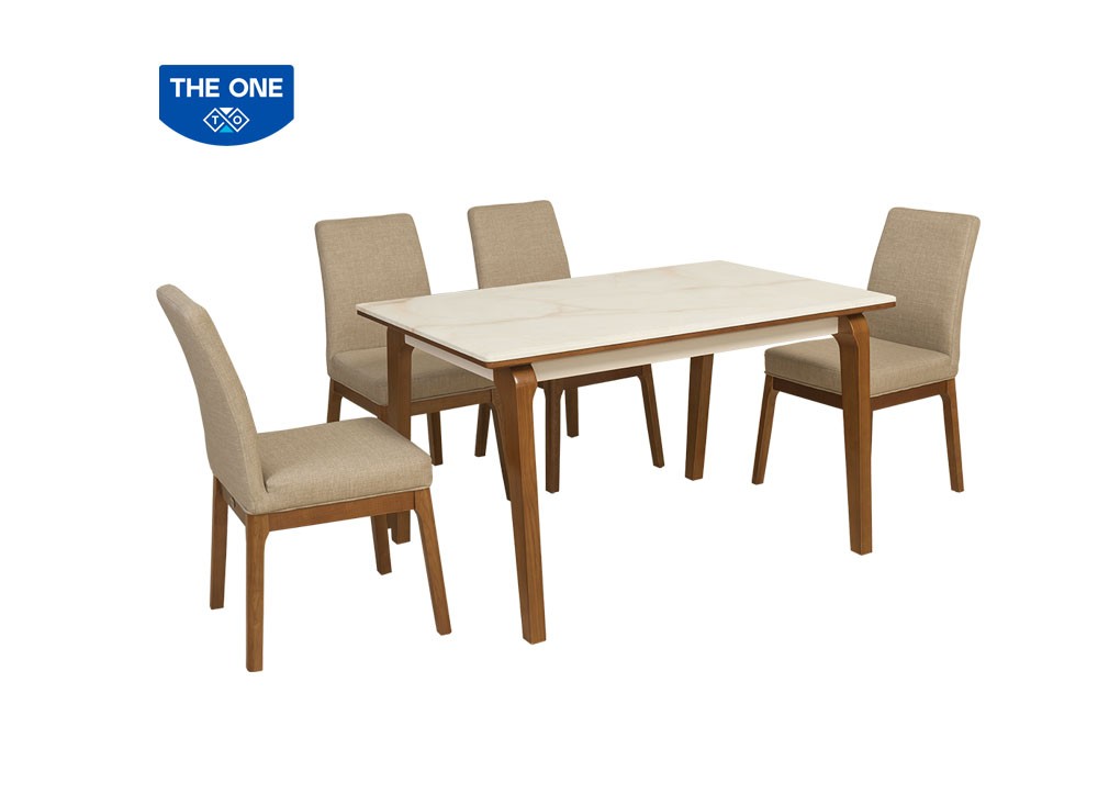 Bàn ghế ăn cao cấp THE ONE HGB76A-B - HGG76