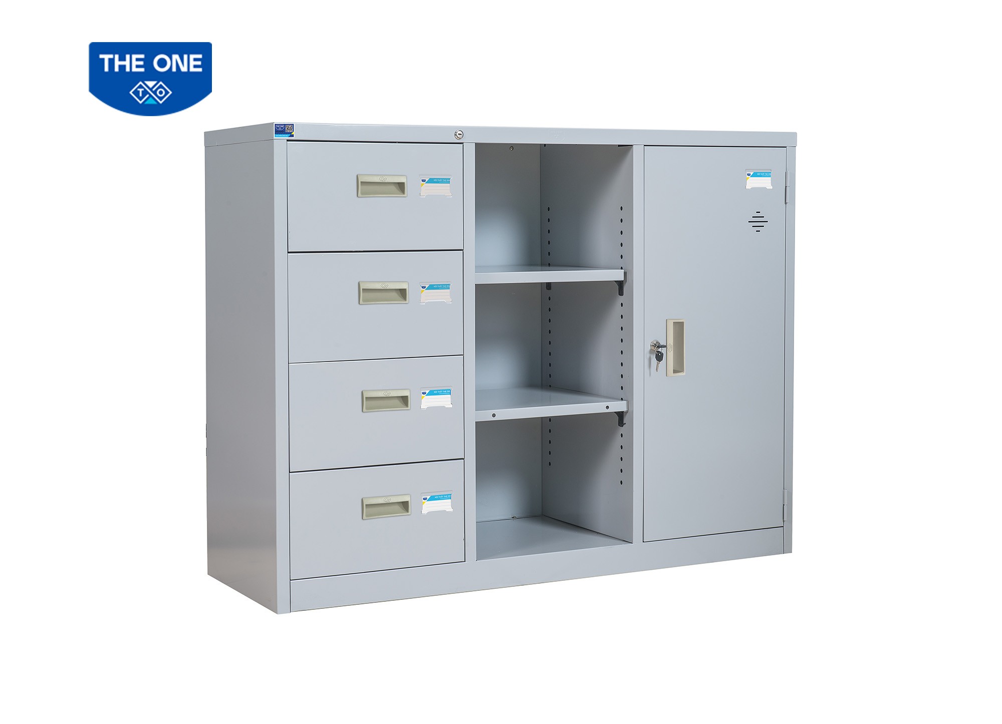 TỦ SẮT GHÉP KHỐI THE ONE 
TU118-4D
