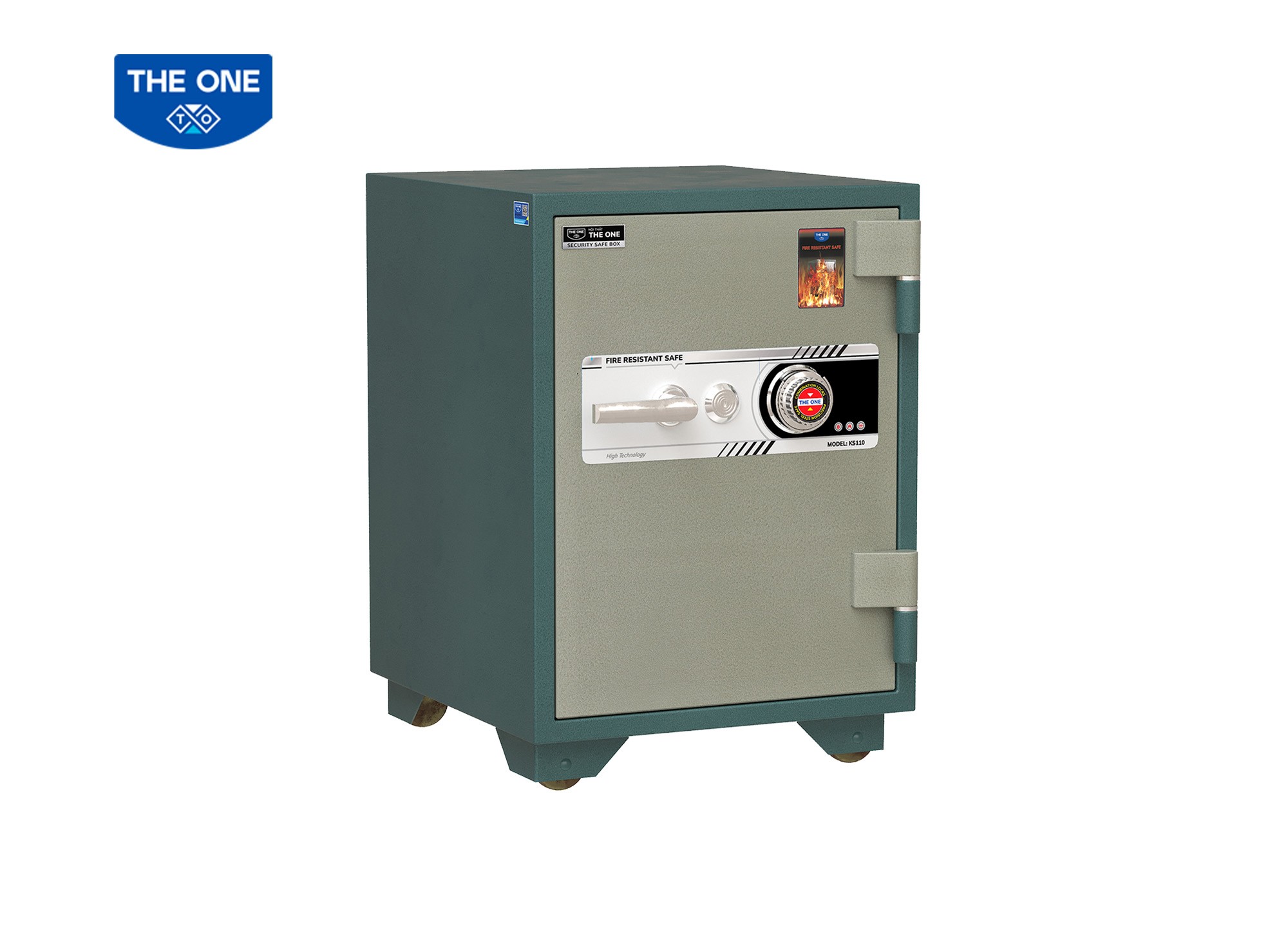 KÉT SẮT CHỐNG CHÁY KS THE ONE 
KS110K1C1P