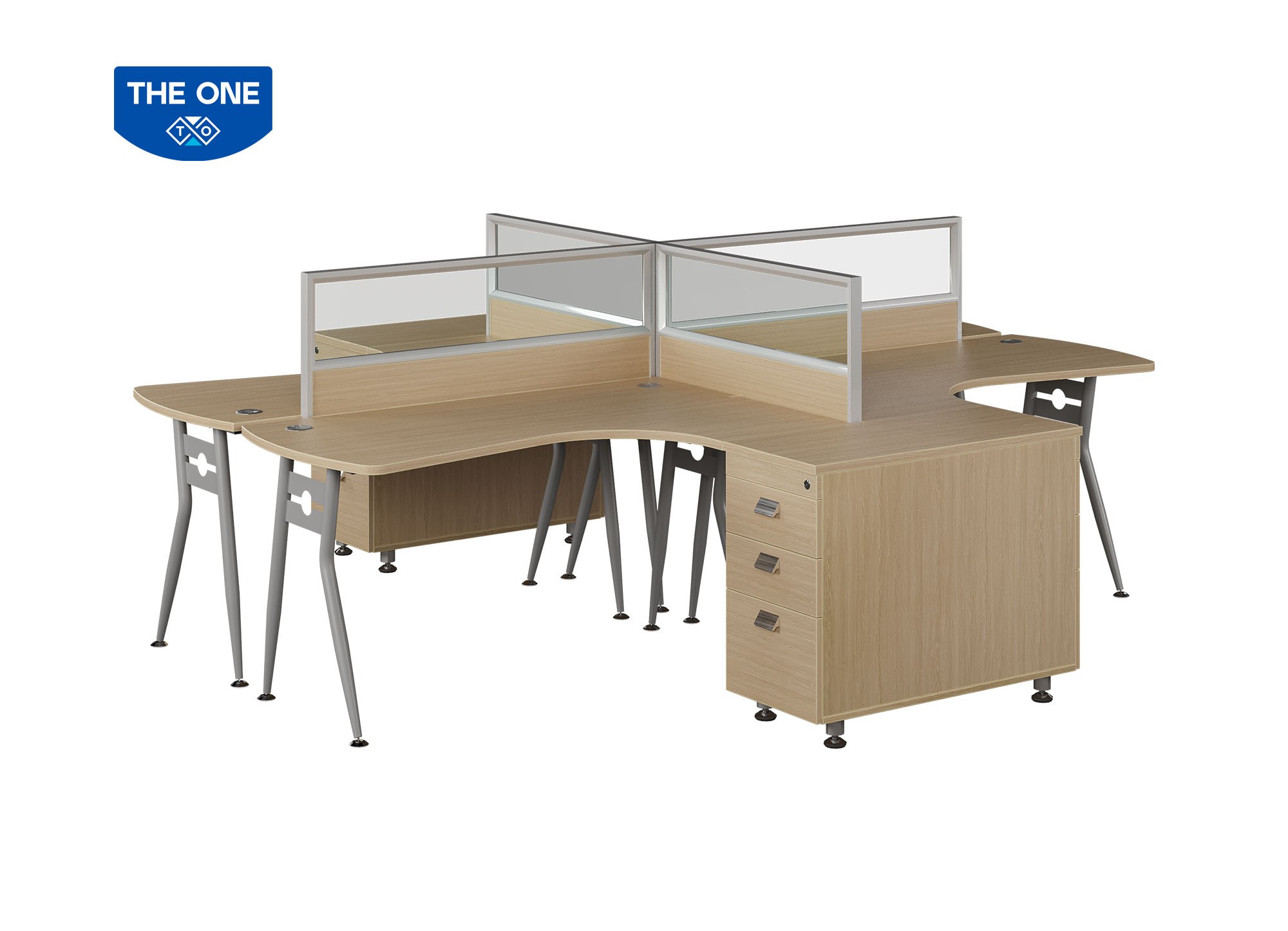 CỤM BÀN LÀM VIỆC ROYAL THE ONE 
HRMD04