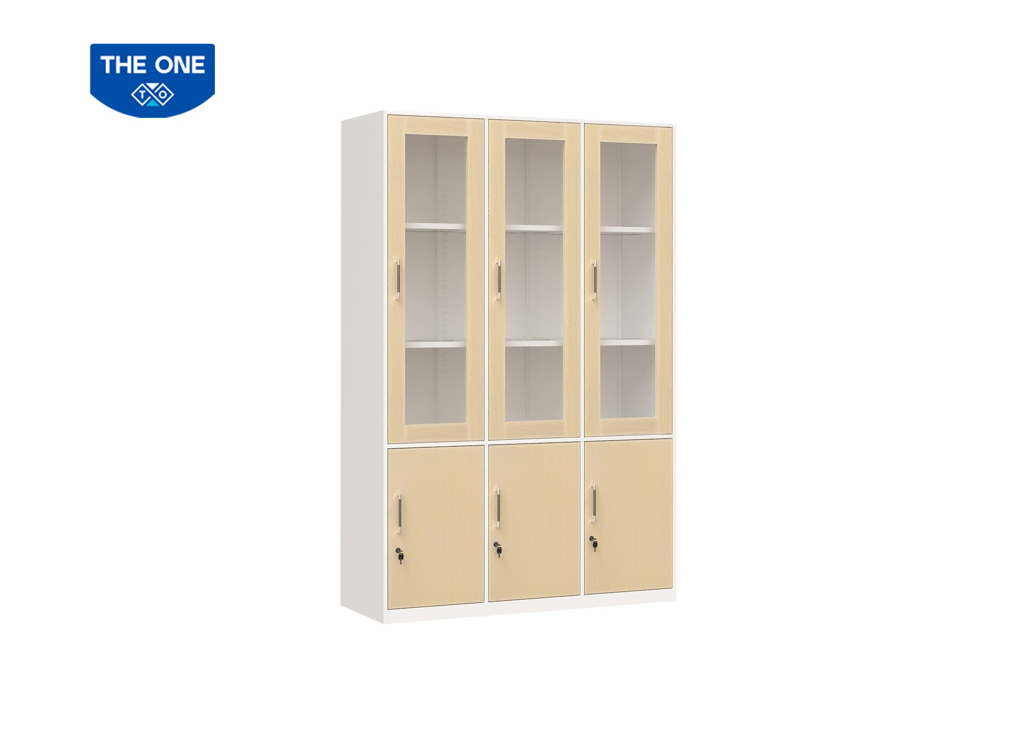 TỦ SẮT CÁNH GỖ THE ONE 
TU09K7GM