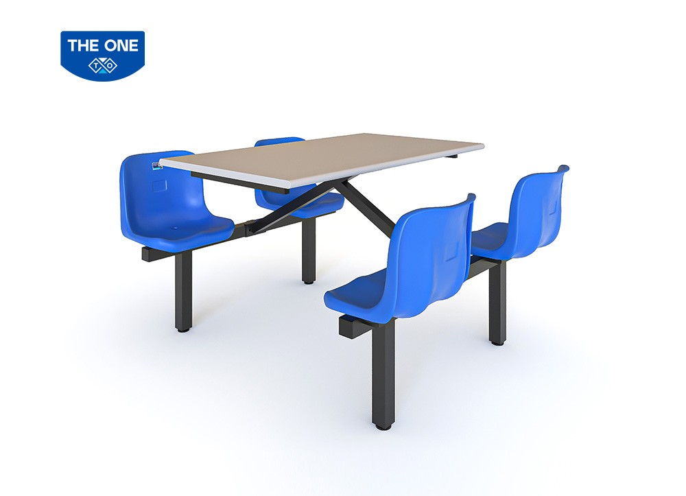 BÀN GHẾ ĂN KHU CÔNG NGHIỆP THE ONE 
BA07