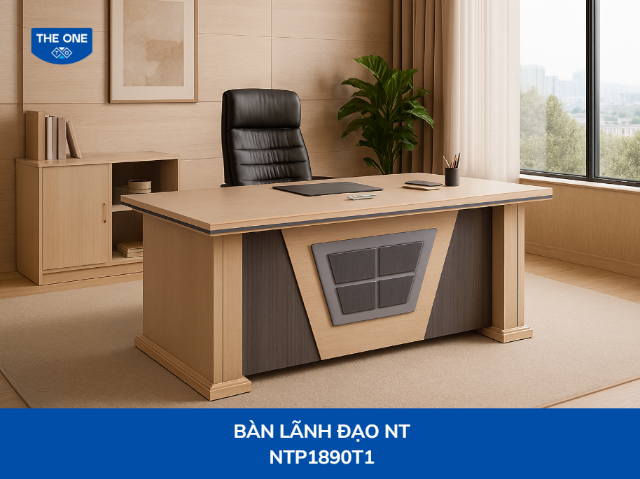 Bàn lãnh đạo kích thước sản phẩm: Rộng 800 x Sâu 900 x Cao 760mm - Màu L2/L4/M12/M14 (hồng nhạt, kem nhạt, xám nâu, vàng kem).