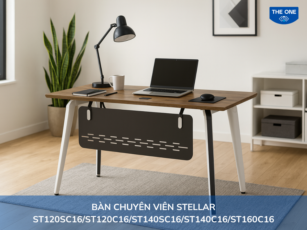 Tránh đặt bàn làm việc giữa phòng.