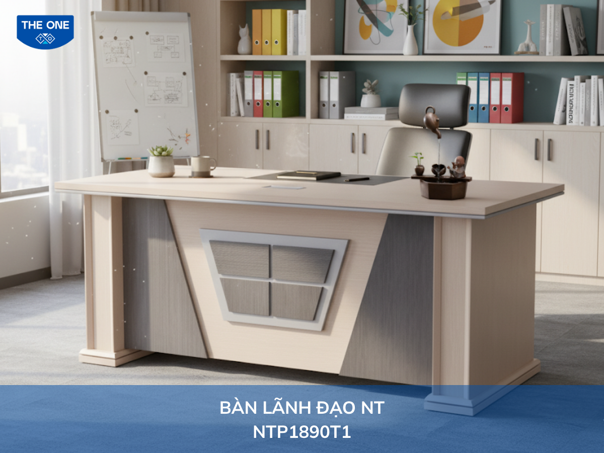 Bàn lãnh đạo nên đặt phía sau cùng của văn phòng để nhìn thấy được tất cả nhân viên.