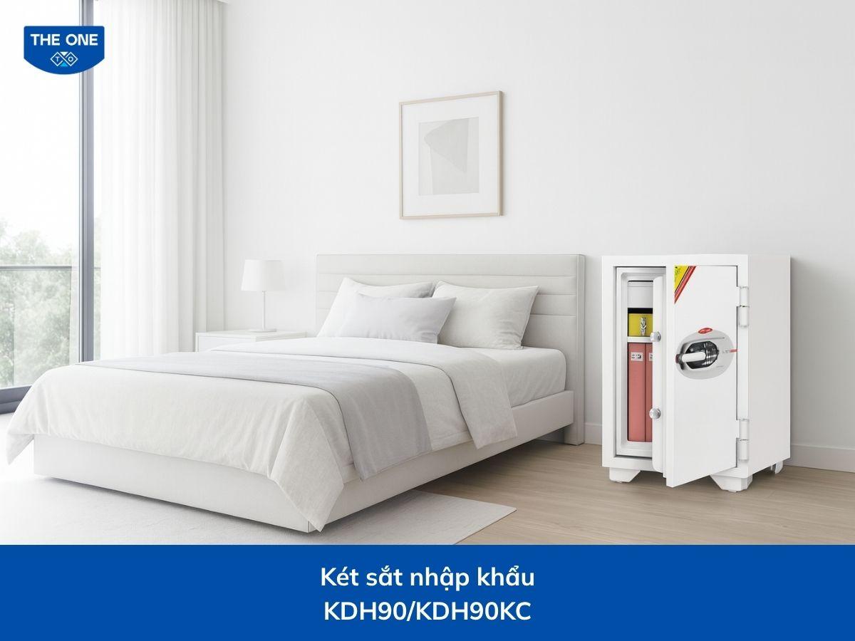 Gia đình nên chọn két sắt từ 80 - 150kg vừa đủ lớn đáp ứng nhu cầu bảo quản tài sản, vừa dễ di chuyển