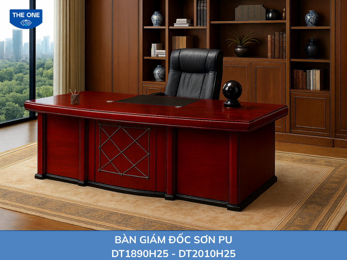 Thiết kế văn phòng đồng nhất, màu sắc hài hòa