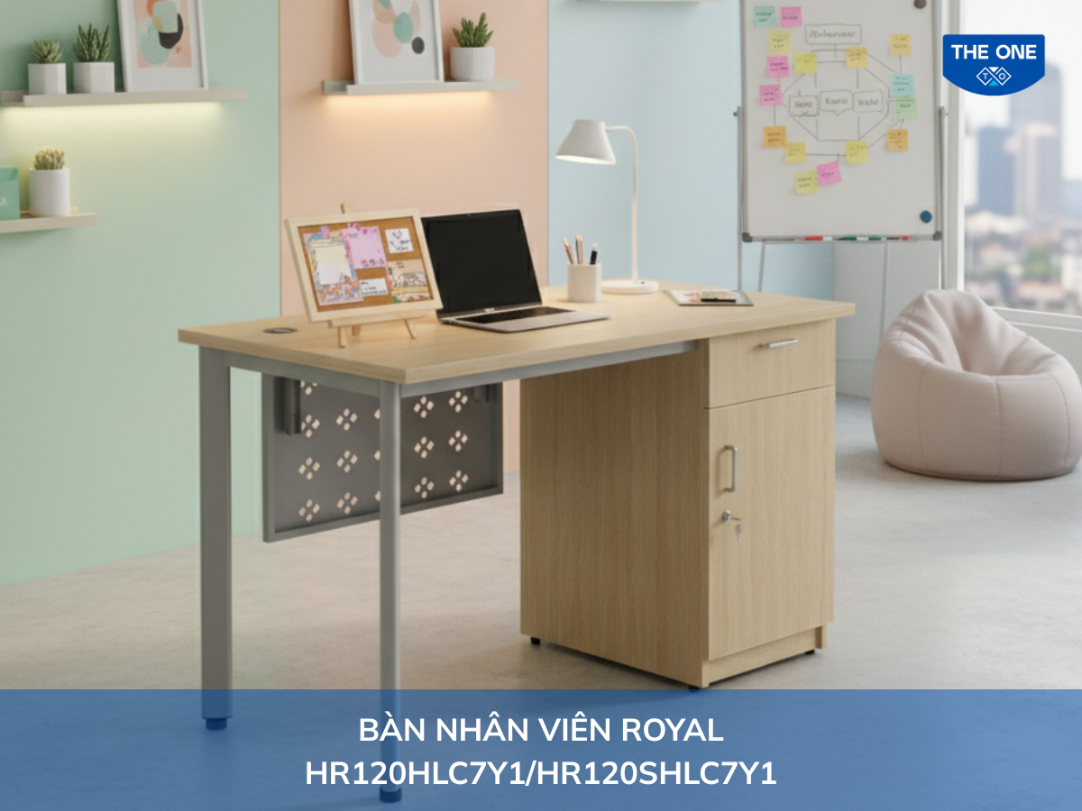 Đặt bảng ghim trên bàn giúp sắp xếp công việc khoa học đồng thời tăng tính thẩm mỹ cho không gian