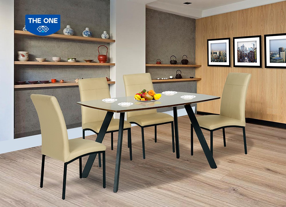 BÀN GHẾ ĂN KHUNG THÉP THE ONE 
B50 - G50