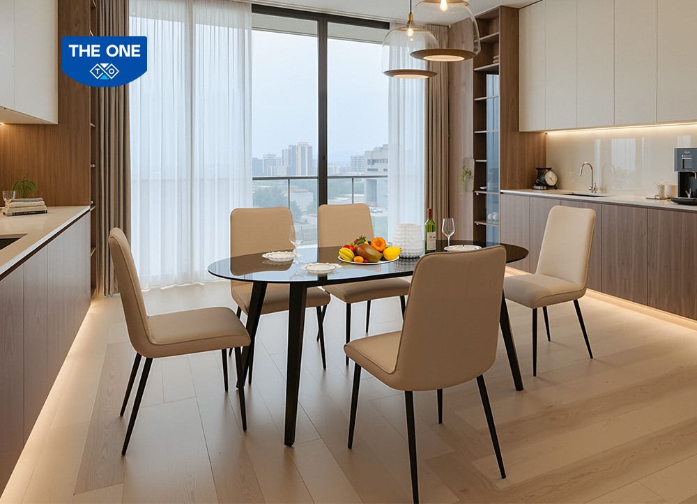 BÀN GHẾ ĂN KHUNG THÉP THE ONE 
B59 - G59