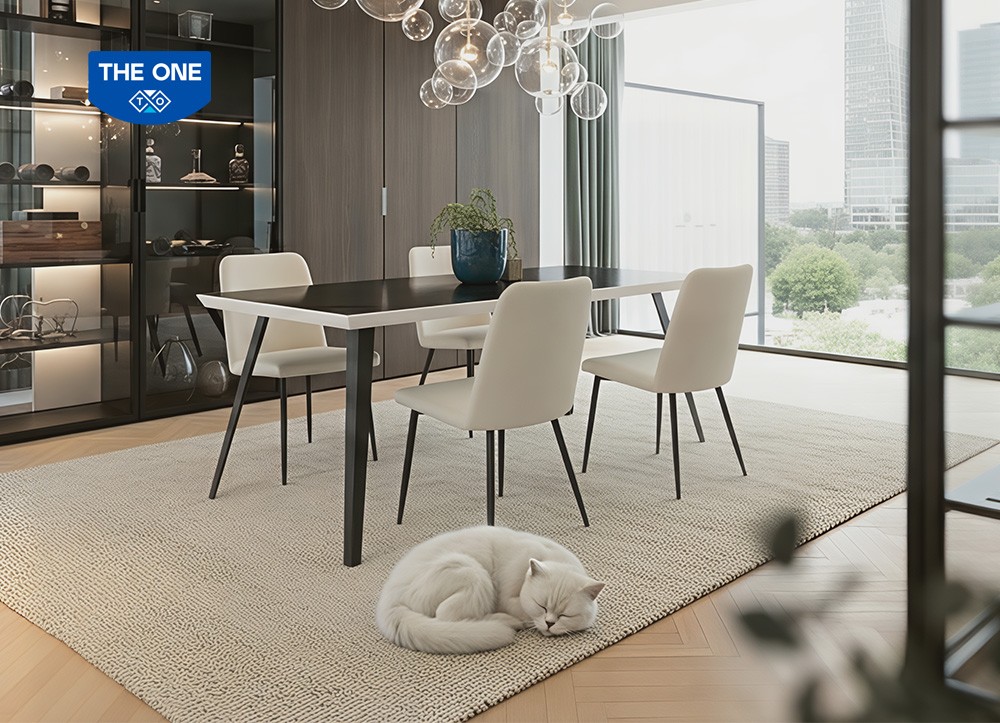 BÀN GHẾ ĂN KHUNG THÉP THE ONE 
BA507 - GA507