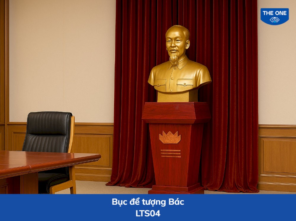 Bục tượng Bác The One LTS04 có giá dao động khoảng từ 2.470.000 đ đến 3.000.000 đ (chưa bao gồm VAT) tùy nhà phân phối.