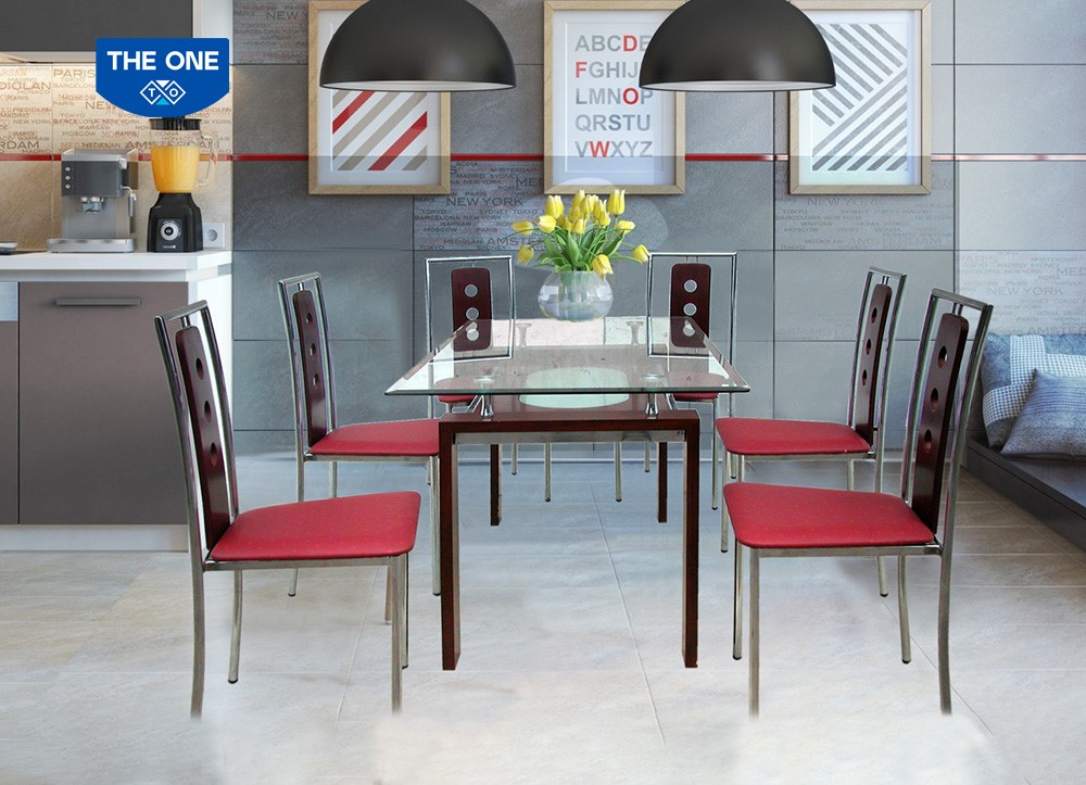 BÀN GHẾ ĂN KHUNG THÉP THE ONE 
B51 - G51