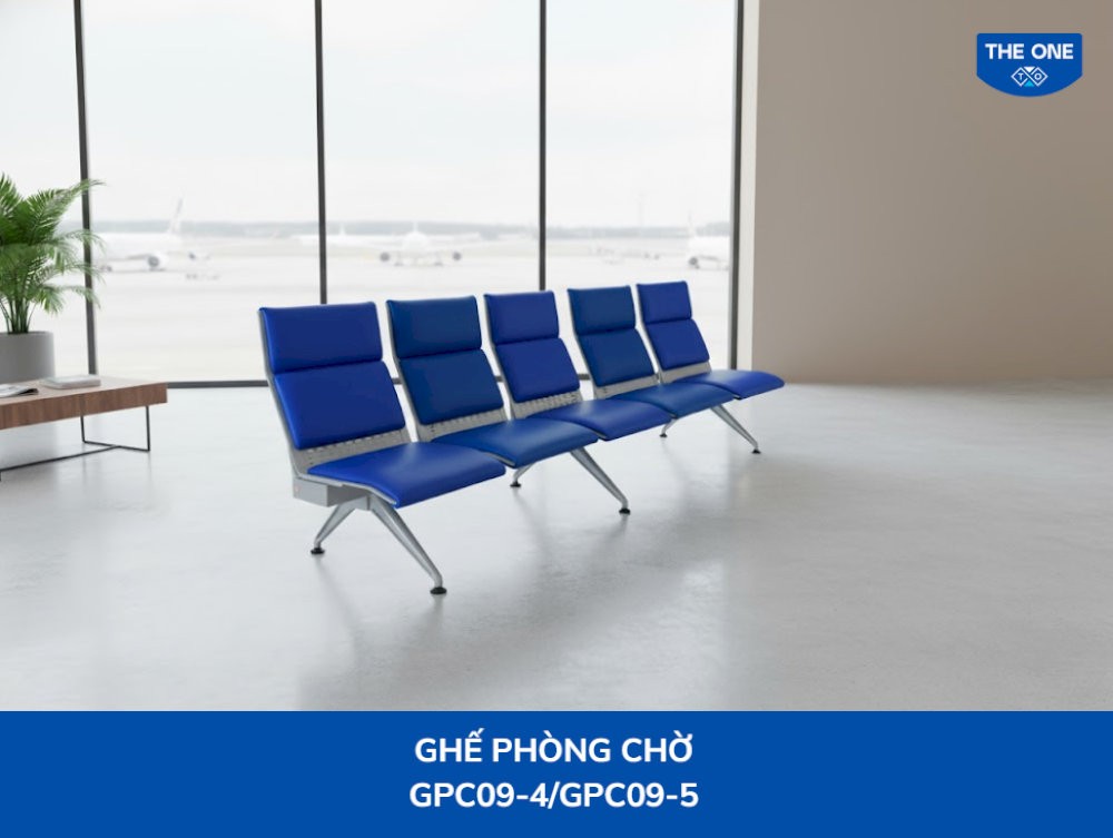 Giá ghế phòng chờ bọc PVC The One GPC09-4/GPC09-5 có giá dao động khoảng từ 3.235.000 VNĐ đến 7.235.000 VNĐ (chưa bao gồm VAT) tùy nhà phân phối.