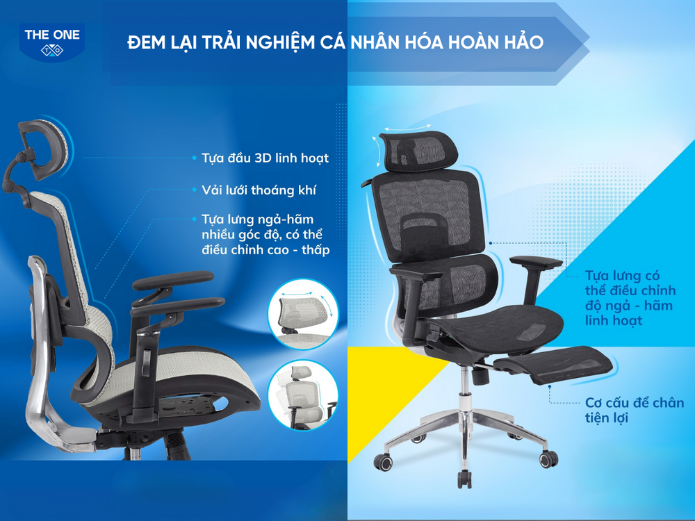 Những tính năng của ghế công thái học giúp ghế 