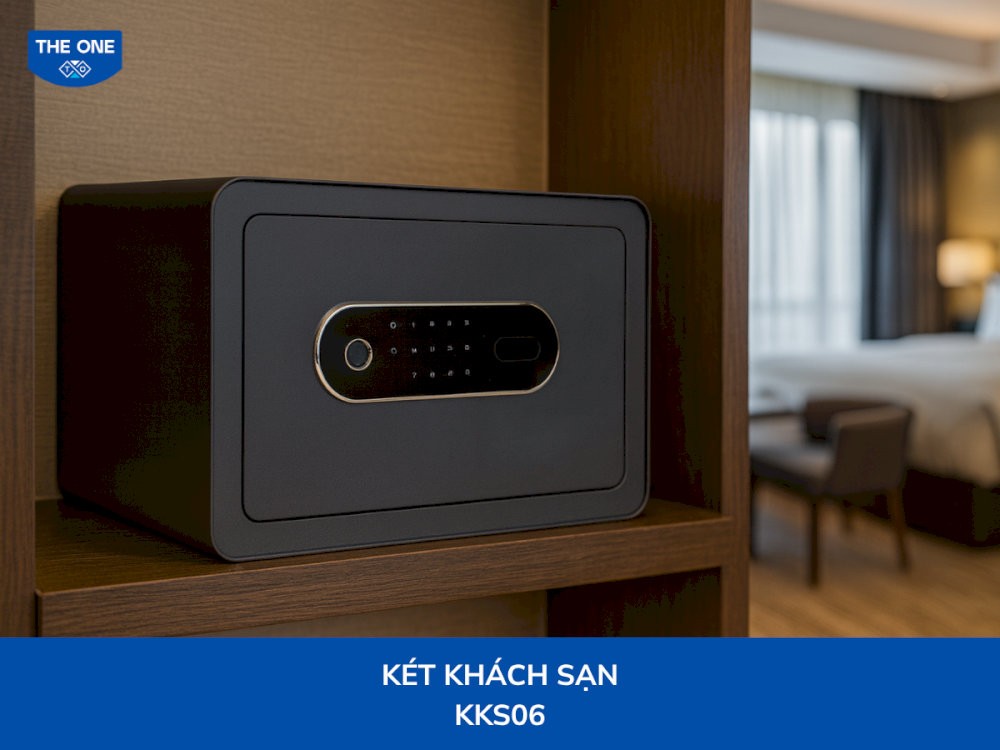 Két sắt mini nhỏ gọn, phù hợp lắp đặt âm tủ khách sạn dao động 1.500.000 VNĐ - 2.500.000 VNĐ