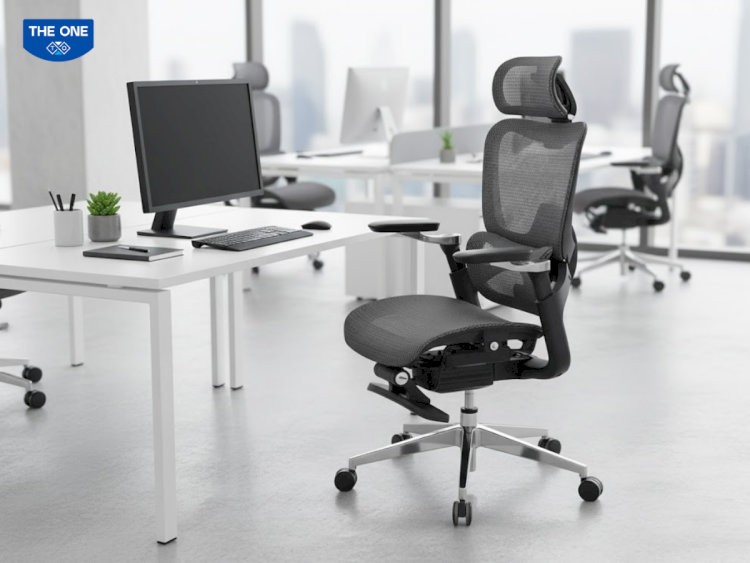 Hướng dẫn chọn đúng kích thước ghế xoay văn phòng chuẩn công thái học