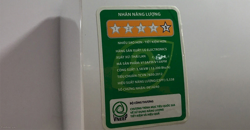 Nên ưu tiên sử dụng các thiết bị điện có gắn nhãn tiết kiệm năng lượng