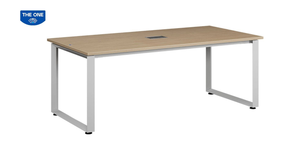 Bàn họp HRH1810C5 kích thước W1800 x D1000 x H750mm, đa dạng các mã màu gỗ tiêu chuẩn từ ghi sáng đến nâu sẫm.