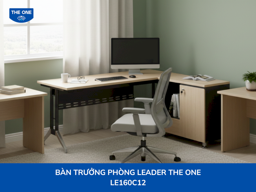 Giá bàn trưởng phòng Leader The One LE160C12 dao động khoảng từ 1.982.000 VNĐ đến 2.292.780 VNĐ (chưa bao gồm VAT) tùy nhà phân phối.