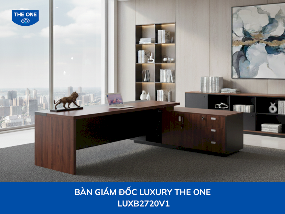 iá bàn giám đốc Luxury The One LUXB2720V1 dao động khoảng từ 8.560.000 VNĐ đến 10.930.000 VNĐ (chưa bao gồm VAT) tùy nhà phân phối.